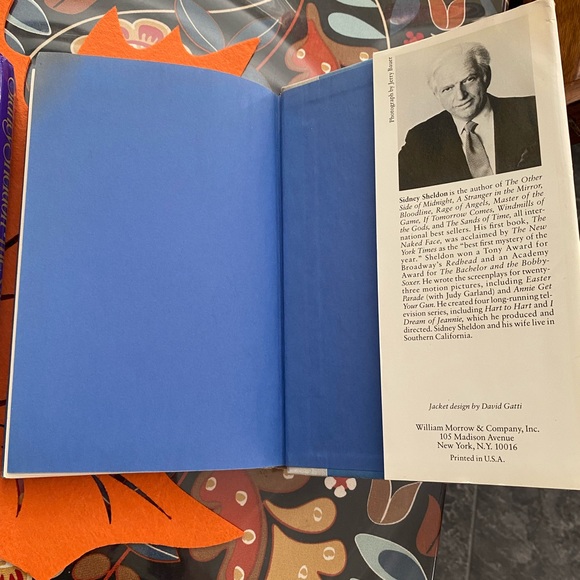 2x Sydney Sheldon first edition vintage lot hard cover - Picture 9 of 14